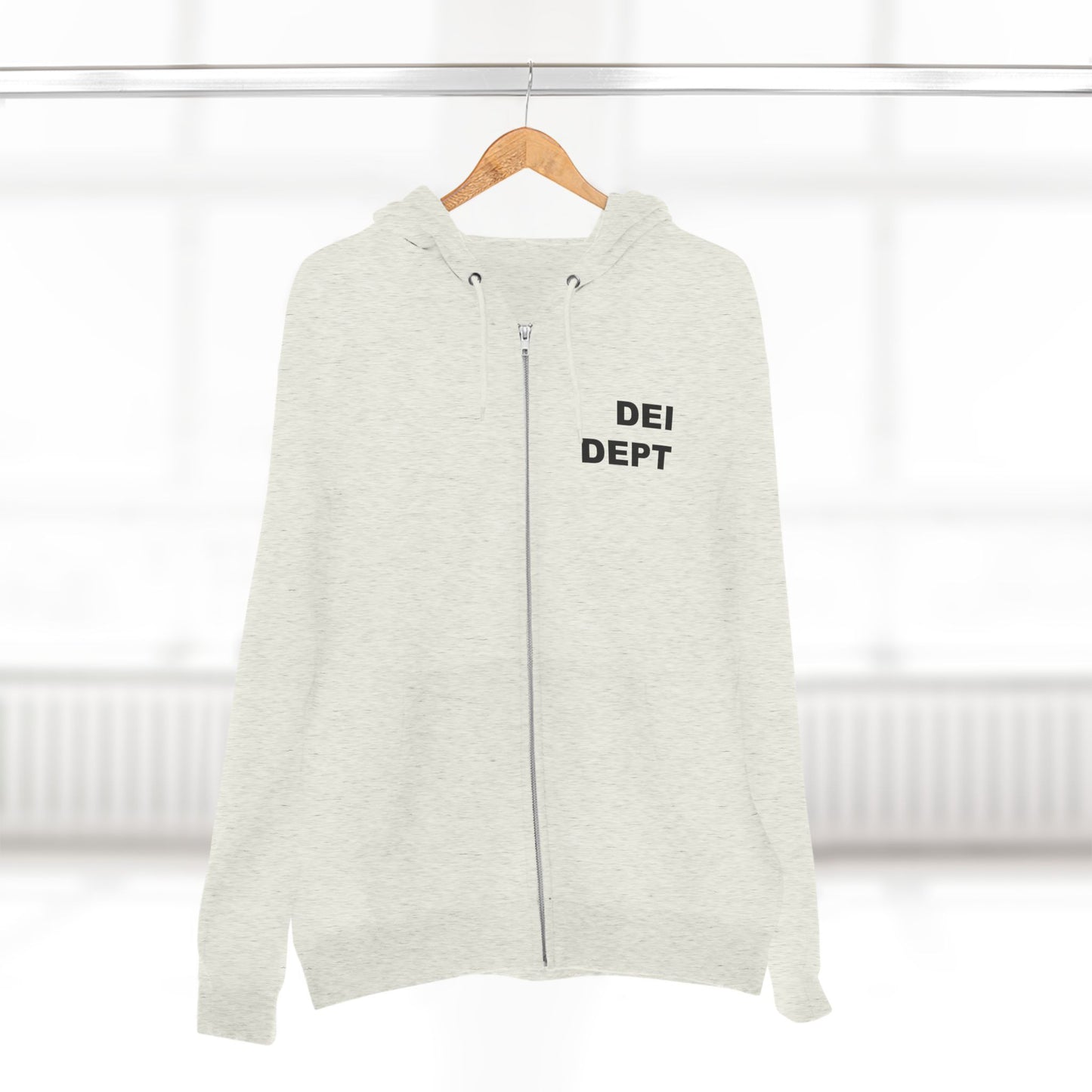 DEI Dept. Unisex Zip Hoodie