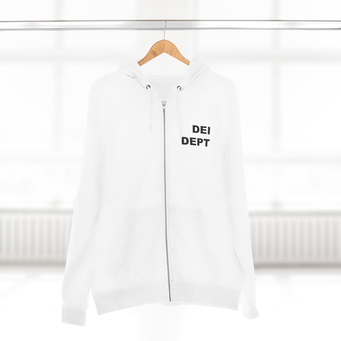 DEI Dept. Unisex Zip Hoodie