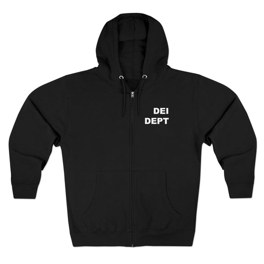 DEI Dept. Unisex Zip Hoodie