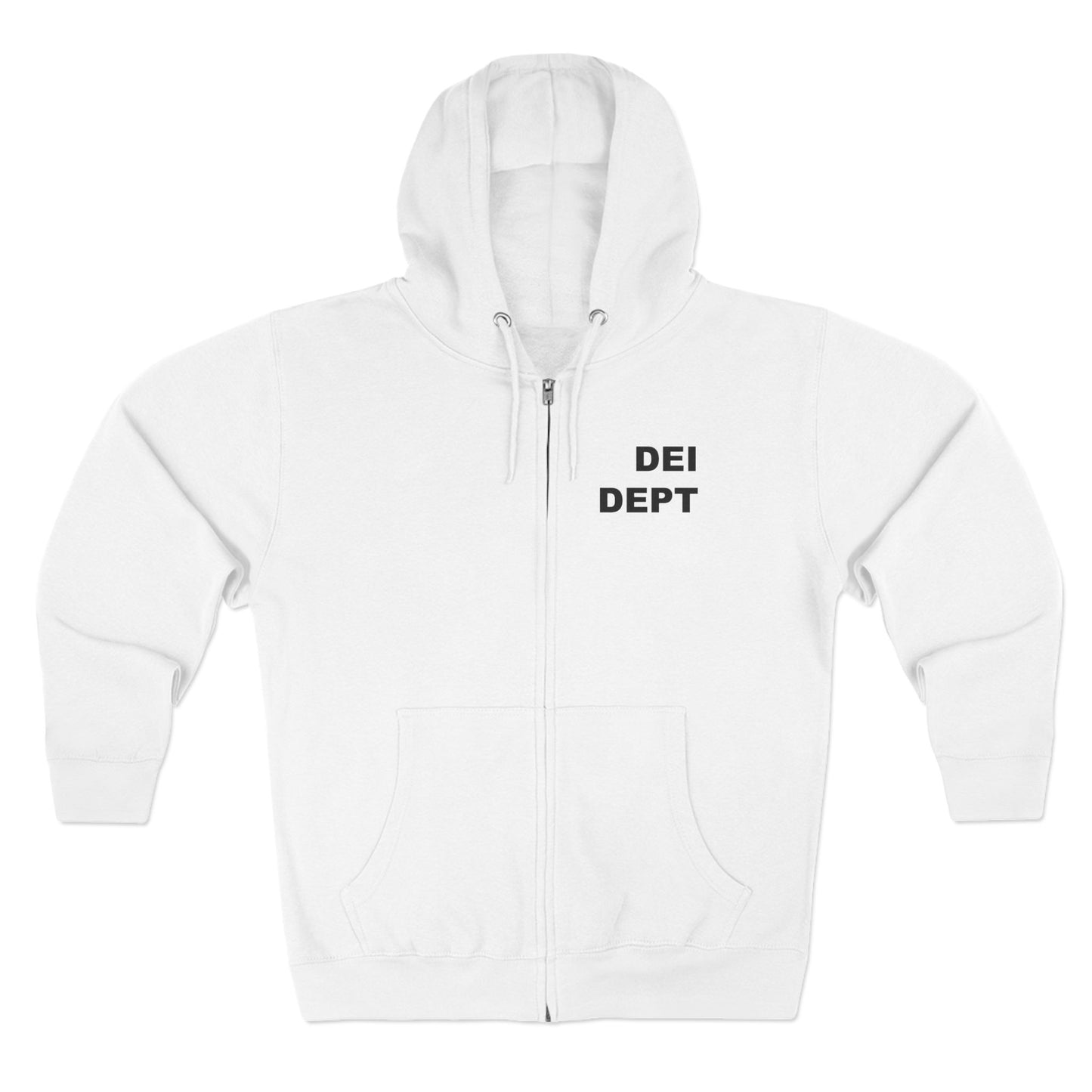 DEI Dept. Unisex Zip Hoodie