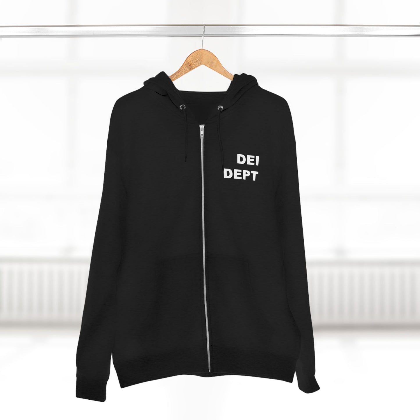 DEI Dept. Unisex Zip Hoodie